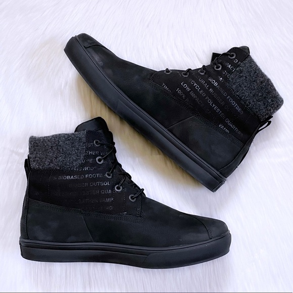 Timberland Men’s Adventure 2.0 EK+ Black Waterproof Sneaker Boots - Picture 7 of 8